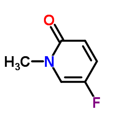 5-氟-N-甲基-2-吡啶酮结构式