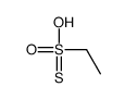 ethyl-hydroxy-oxo-sulfanylidene-λ6-sulfane结构式