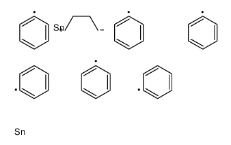 triphenyl(4-triphenylstannylbutyl)stannane Structure