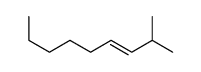 2-Methyl-3-nonene.结构式