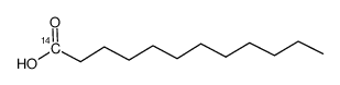 lauric acid, [1-14c]结构式