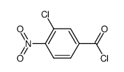 3-chloro-4-nitro-benzoic acid chloride Structure