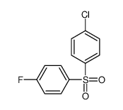 1-(4-chlorophenyl)sulfonyl-4-fluorobenzene结构式