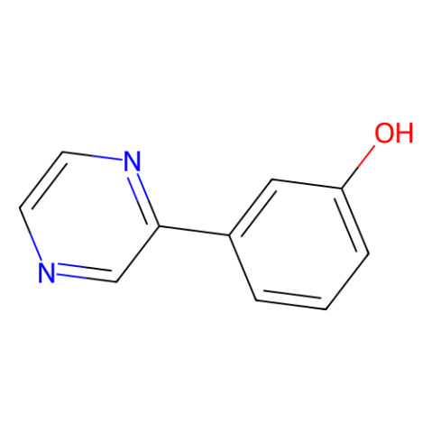 3-pyrazin-2-ylphenol Structure