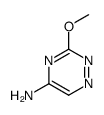 3-methoxy-1,2,4-triazin-5-amine Structure