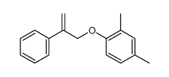 2,4-dimethyl-1-((2-phenylallyl)oxy)benzene结构式