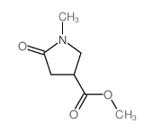 Methyl 1-Methyl-2-oxopyrrolidine-4-carboxylate Structure