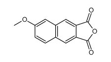 Naphtho[2,3-c]furan-1,3-dione, 6-methoxy- (9CI) Structure