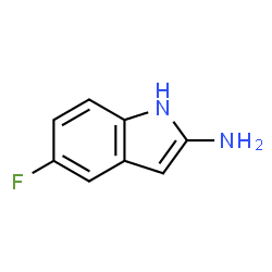 1H-Indol-2-amine,5-fluoro-(9CI)结构式