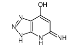 5-amino-2,3-dihydrotriazolo[4,5-b]pyridin-7-one Structure