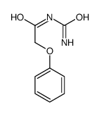 N-carbamoyl-2-phenoxyacetamide结构式