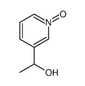 1-(1-Oxido-3-pyridinyl)ethanol结构式