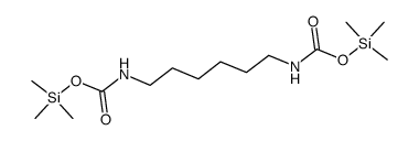 bis(trimethylsilyl) N,N'-(hexamethylene)biscarbamate Structure