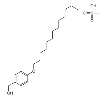 methanesulfonic acid,(4-tridecoxyphenyl)methanol Structure