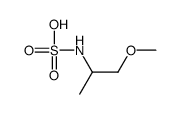 1-methoxypropan-2-ylsulfamic acid Structure