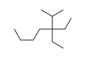 3,3-diethyl-2-methylheptane Structure