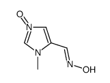 N-[(3-methyl-1-oxidoimidazol-1-ium-4-yl)methylidene]hydroxylamine结构式