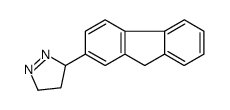 3-(9H-fluoren-2-yl)-4,5-dihydro-3H-pyrazole Structure
