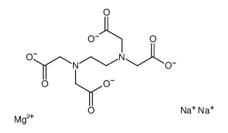 Magnesium sodium 2,2',2'',2'''-(1,2-ethanediyldinitrilo)tetraacet ate (1:2:1)结构式