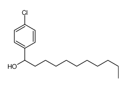 1-(4-chlorophenyl)undecan-1-ol结构式
