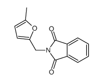 2-[(5-methylfuran-2-yl)methyl]isoindole-1,3-dione Structure