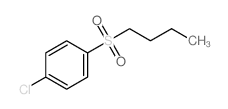 1-butylsulfonyl-4-chloro-benzene Structure