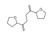 2-[5-(oxolan-2-yl)hexa-1,5-dien-2-yl]oxolane Structure