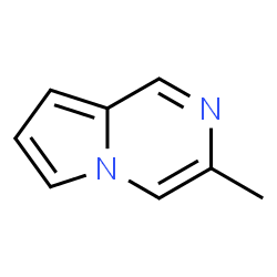 Pyrrolo[1,2-a]pyrazine, 3-methyl- (9CI) structure