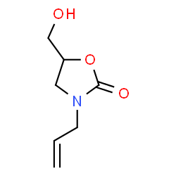 2-Oxazolidinone,5-(hydroxymethyl)-3-(2-propenyl)-(9CI)结构式