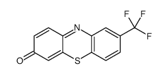 8-(trifluoromethyl)phenothiazin-3-one结构式