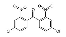 4,4'-dichloro-2,2'-dinitro-benzophenone Structure