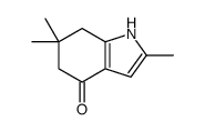 2,6,6-TRIMETHYL-6,7-DIHYDRO-1H-INDOL-4(5H)-ONE structure