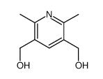 2,6-dimethyl-3,5-bis(hydroxymethyl)pyridine结构式