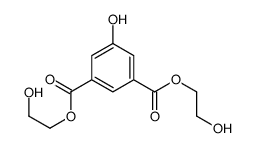 bis(2-hydroxyethyl) 5-hydroxybenzene-1,3-dicarboxylate结构式