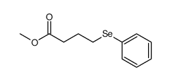 Methyl 4-(phenylseleno)butanoate Structure