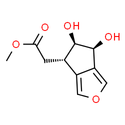 4H-Cyclopenta[c]furan-4-acetic acid, 5,6-dihydro-5,6-dihydroxy-, methyl ester, (4S,5R,6S)- (9CI) picture