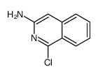 1-氯异喹啉-3-胺结构式