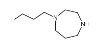 1-(3-FLUORO-PROPYL)-[1,4]DIAZEPANE结构式