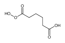 6-hydroperoxy-6-oxohexanoic acid结构式