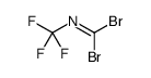 1,1-dibromo-N-(trifluoromethyl)methanimine Structure