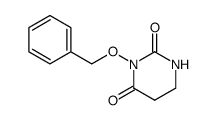 3-benzyloxy-dihydro-pyrimidine-2,4-dione结构式