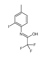 2,2,2-trifluoro-N-(2-iodo-4-methylphenyl)acetamide结构式