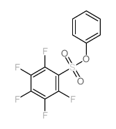 Benzenesulfonic acid, 2,3,4,5,6-pentafluoro-, phenyl ester picture