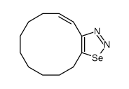 6,7,8,9,10,11,12,13-Octahydro-(4Z)-cyclododeca-1,2,3-selenadiazol结构式