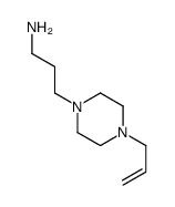 1-Piperazinepropanamine,4-(2-propenyl)-(9CI)结构式