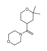 1-Morpholino-1-(2,2-dimethyltetrahydro-4-pyranylidene)ethane Structure