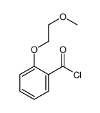 Benzoyl chloride, 2-(2-methoxyethoxy)- (9CI) structure
