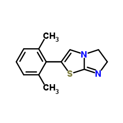 Imidazo[2,1-b]thiazole, 5,6-dihydro-2-(2,6-xylyl)- (8CI)结构式
