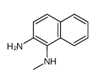 N1-methyl-1,2-naphthalenediamine结构式