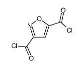 3,5-Isoxazoledicarbonyldichloride(9CI) structure